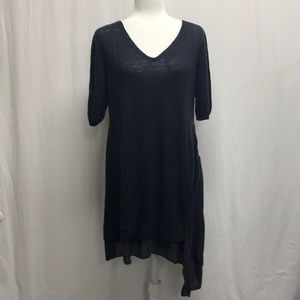 Eileen Fisher navy tunic